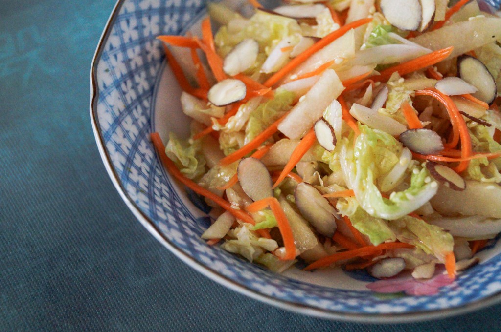 Cabbage, Carrot and Pear Salad (1 of 3)