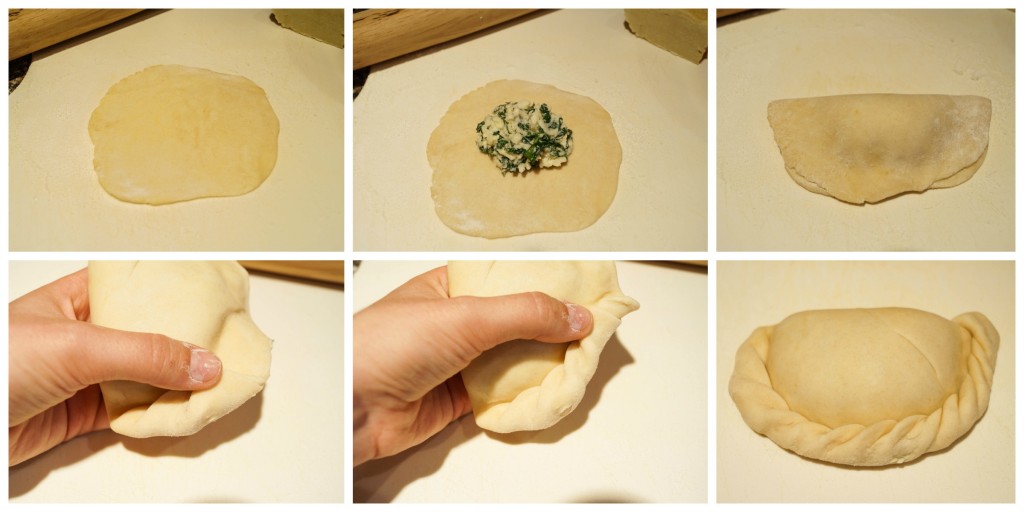 spinach and cheese empanada